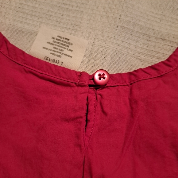 Crazy 8 girls size Large or 10/12 color block tank dress, sequin accents no fade - Picture 6 of 6